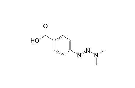 p-(3,3-dimethyl-1-triazeno)benzoic acid