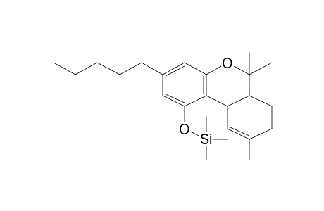 6H-Dibenzo[b,d]pyran, 6a,7,8,10a-tetrahydro-6,6,9-trimethyl-3-pentyl-1-[(trimethylsilyl)oxy]-, (6aR-trans)-