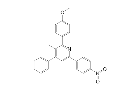 2-(p-methoxyphenyl)-6-(p-nitrophenyl)-4-phenyl-3-picoline