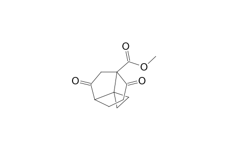 Methyl spiro[cyclopropane-1,8'-bicyclo[3.2.1]octane-2',6'-dione]-1'-carboxylate