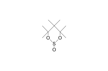4,4,5,5,6,6-HEXAMETHYL-1,3,2-DIOXATHIANE-2-OXIDE