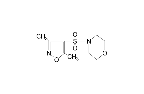 4-[(3,5-dimethyl-4-isoxazolyl)sulfonyl]morpholine