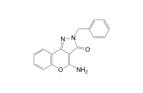 4-Amino-2-benzylchromeno[4,3-c]pyrazol-3(2H)-one