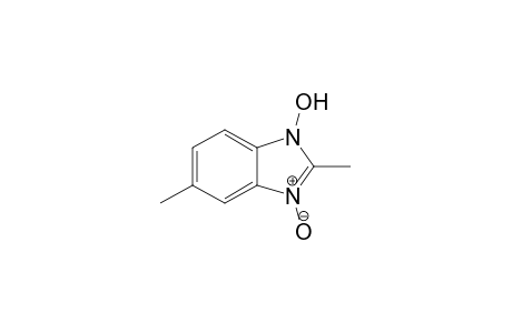 1-Hydroxy-2,5-dimethyl-3-oxido-benzimidazol-3-ium