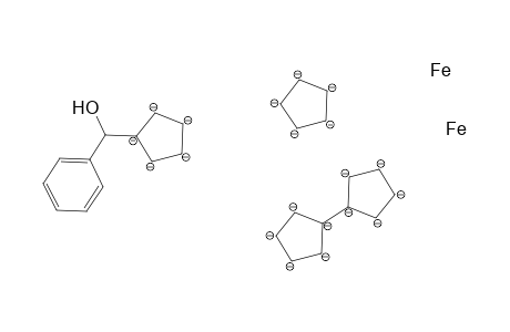 1,1''-Biferrocene, 1'-(hydroxyphenylmethyl)-