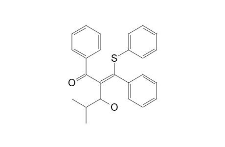 (Z)-3-Hydroxy-4-methyl-1-phenyl-2-(phenylphenylthiomethylene)pentan-1-one