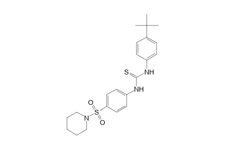 4-tert-butyl-4'-(piperidinosulfonyl)thiocarbanilide