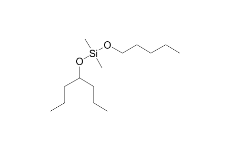 Silane, dimethyl(4-heptyloxy)pentyloxy-