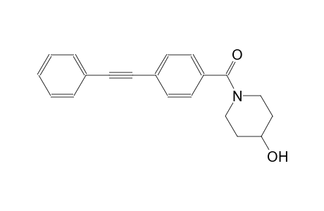 1-[4-(phenylethynyl)benzoyl]-4-piperidinol