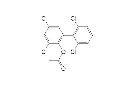 2-Hydroxy-2',3,5,6'-tetrachlorobiphenyl, acetate