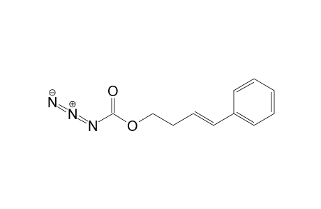 (E)-4-Phenyl-3-butenyl azidoformate