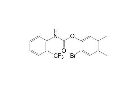 o-(Trifluoromethyl)carbanilic acid, 6-bromo-3,4-xylyl ester