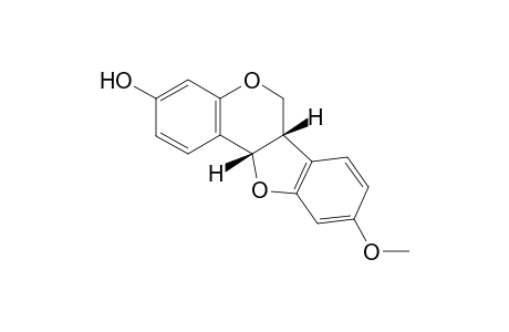 MEDICARPIN;3-HYDROXY-9-METHOXY-PTEROCARPAN