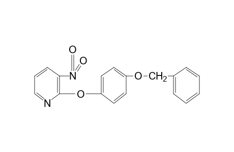 2-[p-(benzyloxy)phenoxy]-3-nitropyridine