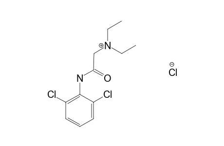 2',6'-dichloro-2-(diethylamino)acetanilide, hydrochloride