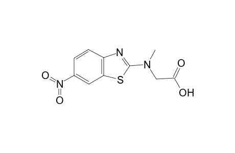 acetic acid, [methyl(6-nitro-2-benzothiazolyl)amino]-