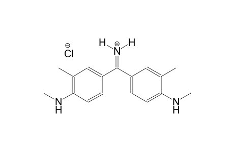 Benzenamine, 4,4'-carbonimidoylbis[N,2-dimethyl-, monohydrochloride