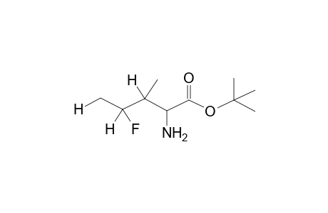 TERT-BUTYL 2-AMINO-4-FLUORO-3-METHYLPENTANOATE