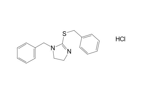 1-benzyl-2-(benzylthio)-2-imidazoline, monohydrochloride