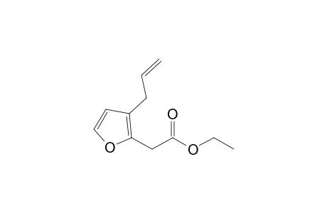 ethyl 2-(3-prop-2-enylfuran-2-yl)acetate