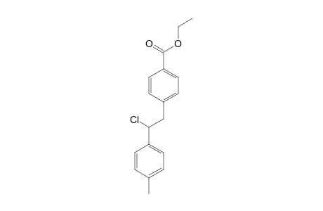 Ethyl 4-[2-chloro-2-(4-methylphenyl)ethyl]benzoate