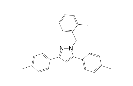 1-(2-methylbenzyl)-3,5-bis(4-methylphenyl)-1H-pyrazole