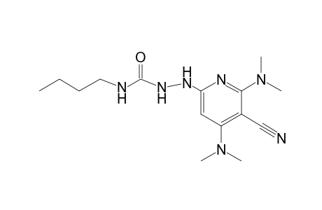 1-[4,6-bis(dimethylamino)-5-cyano-2-pyridyl]-4-butylsemicarbazide