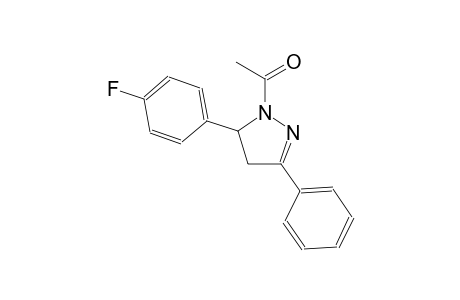 1-acetyl-5-(4-fluorophenyl)-3-phenyl-4,5-dihydro-1H-pyrazole