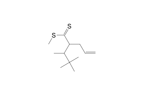 Methyl 2-(1,2,2-trimethylpropyl)-4-pentenedithioate