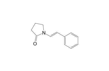 1-[(E)-2-Phenylethenyl]-2-pyrrolidinone