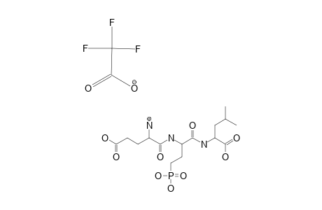 GLUTAMYL-2-AMINO-4-(PHOSPHONO)-BUTANOYLLEUCINE-TRIFLUORACETATE;H-GLU-ABU(PO3H2)-LEU-OH.CF3CO2H
