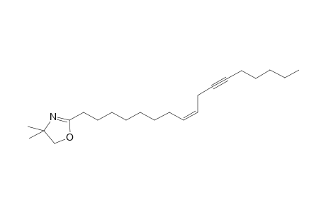 Octadeca-9-en-12-ynoic acid, dmox derivative