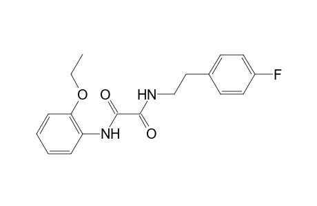 N'-(2-ethoxyphenyl)-N-[2-(4-fluorophenyl)ethyl]ethanediamide