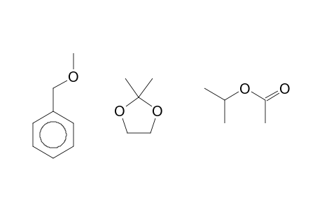 1,3-Dioxolane-4-ethanol, alpha,2,2-trimethyl-5-[(phenylmethoxy)methyl]-, acetate, [4R-[4alpha(R*),5beta]]-