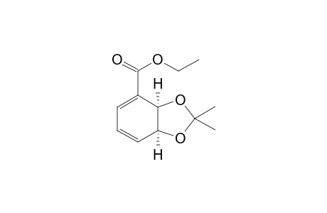 (3aR,7aS)-2,2-Dimethyl-3a,7a-dihydro-benzo[1,3]dioxole-4-carboxylic acid ethyl ester