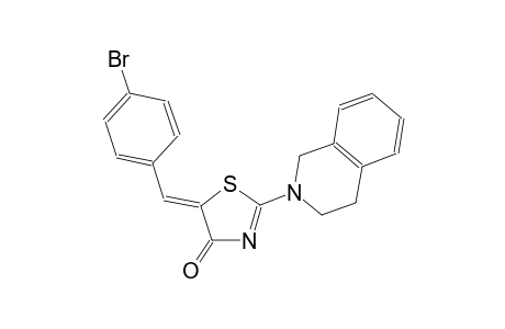 (5Z)-5-(4-bromobenzylidene)-2-(3,4-dihydro-2(1H)-isoquinolinyl)-1,3-thiazol-4(5H)-one