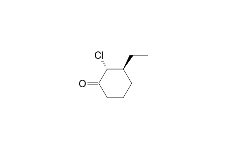 TRANS-2-CHLORO-3-ETHYLCYCLOHEXANONE