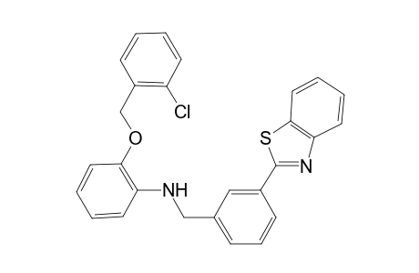 N-[3-(1,3-benzothiazol-2-yl)benzyl]-N-{2-[(2-chlorobenzyl)oxy]phenyl}amine