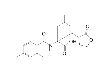 alpha-isobutyl-2-oxotetrahydro-alpha-(2,4,6-trimethylbenzamido)-3-furanpropionic acid