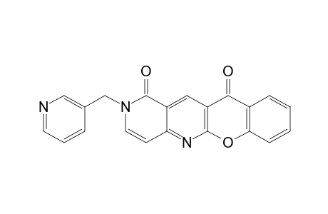 2-[(3-PYRIDYL)METHYL]-11H-[1]BENZOPYRANO[2,3-b][1,6]NAPHTHYRIDINE-1,11(2H)-DIONE