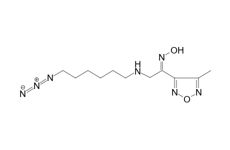 2-(6-Azido-hexylamino)-1-(4-methyl-furazan-3-yl)-ethanone oxime