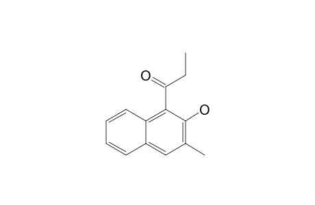 1-(2-Hydroxy-3-methyl-1-naphthalenyl)-1-propanone