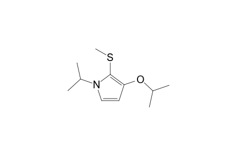 1-iso-Propyl-3-iso-propoxy-2-methylsulfanylpyrrole