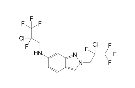 N,1-Bis(2-chloro-2,3,3,3-tetrafluoropropyl)-1H-indazol-6-amine