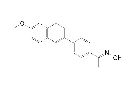 6-Methoxy-2-[4'-(1"-hydroxyiminoehtyl)phenyl]-3,4-dihydronaphthalene