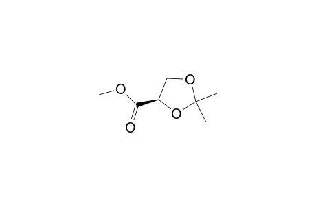 Methylester-(2R-3-o-isopropylidene)-glyceric-acid