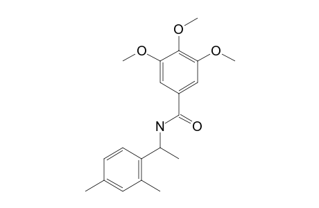 3,4,5-trimethoxy-N-(alpha,2,4-trimethylbenzyl)benzamide