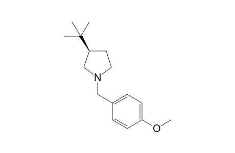 (+)-(R)-3-tert-Butyl-N-(p-Methoxybenzyl)pyrrolidine