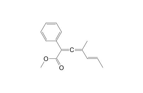 (E)-methyl 4-methyl-2-phenylhepta-2,3,5-trienoate