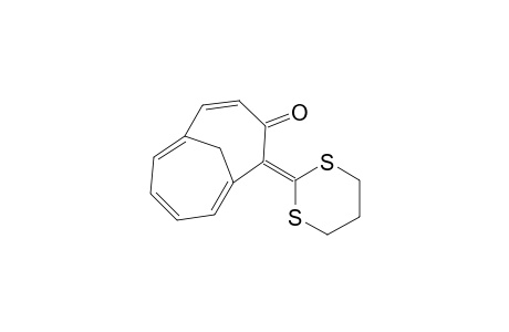 7-(1,3-dithian-2-ylidene)-8-bicyclo[4.4.1]undeca-1,3,5,9-tetraenone